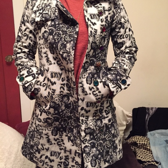Awesome, funky Desigual Coat - Picture 5 of 5